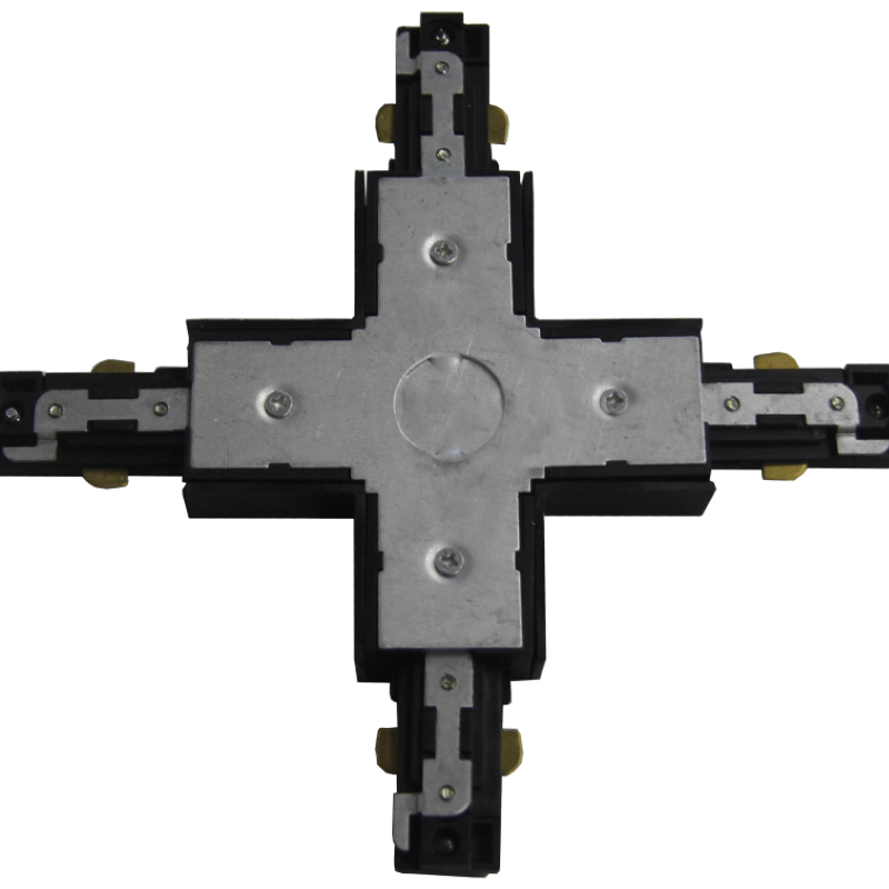 Connecteur X Rail Monophasé Noir