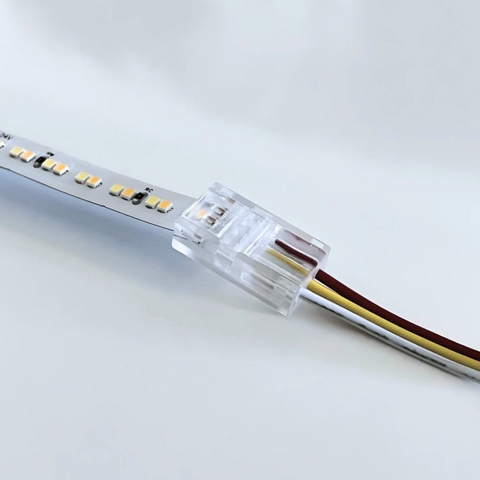 Eenvoudige connector voor 8 mm CCT-lint voor IP44-lint