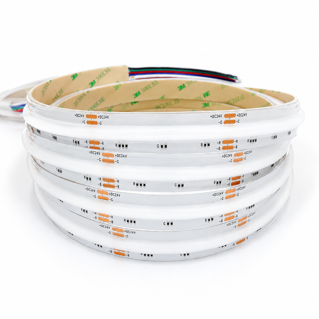 Ruban LED COB RGB 24V 14W/m IP20 576LED/m