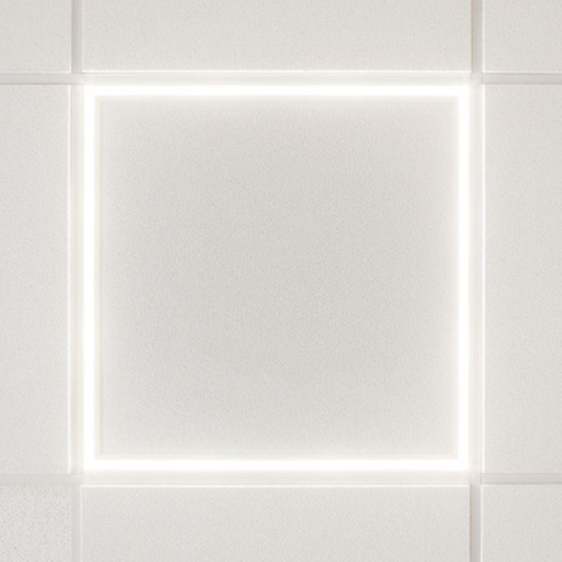 Pack de 6 - Dalle LED Cadre Lumineux 60x60 Slim 36W BLANC