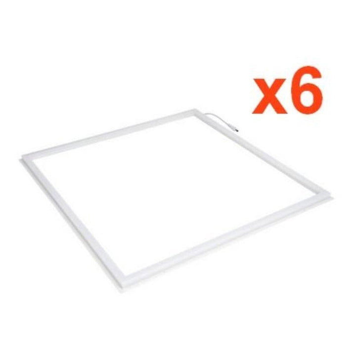 LED Panel Light Frame 60x60 Slim 36W WHITE (Pack of 6)