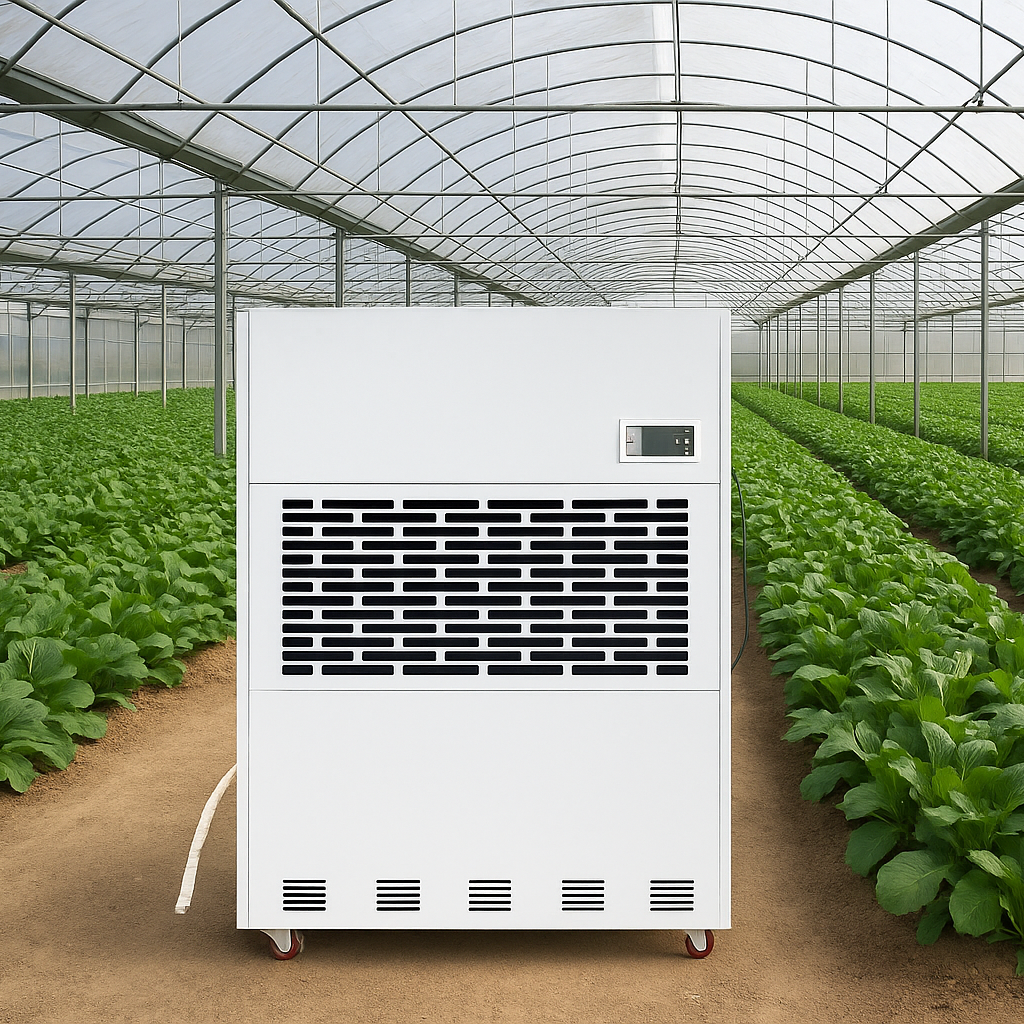 Déshumidificateur de serre agricole triphasé 252l/J (20° 80RH)