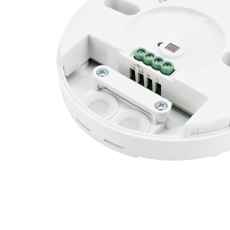 Détecteur de Mouvement en Saillie 8m 360° Blanc