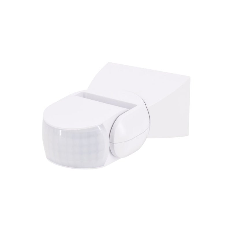 Détecteur de Mouvement Extérieur Infrarouge 300W max Blanc