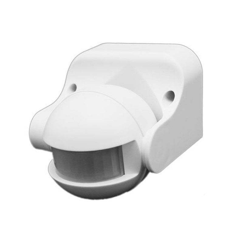 Détecteur de Mouvement Infrarouge 180° IP44 Blanc