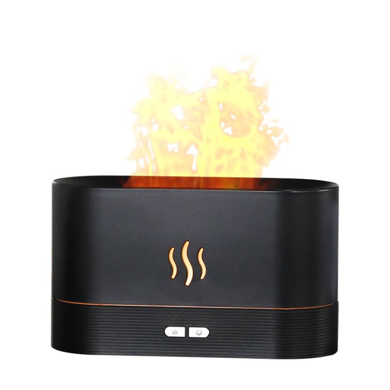 Essential oil diffuser 180 ml flame effect