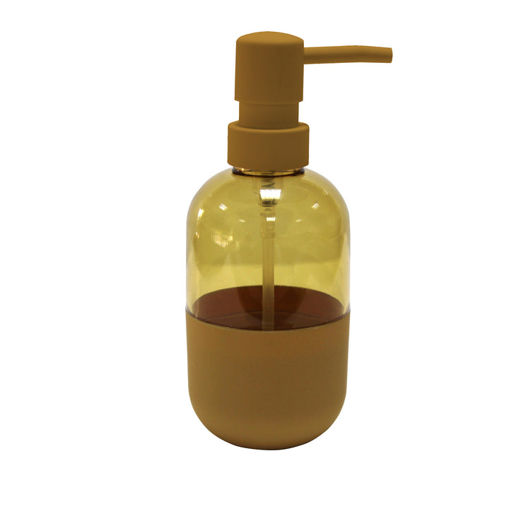 Distributeur de savon en plastique transparent opaque - Couleur Uni