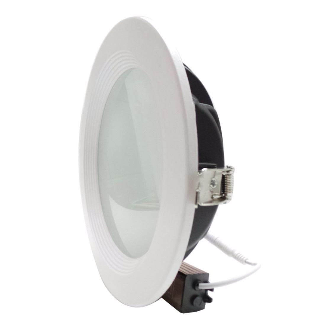 Downlight 30W Rond Ø227mm BLANC Opale