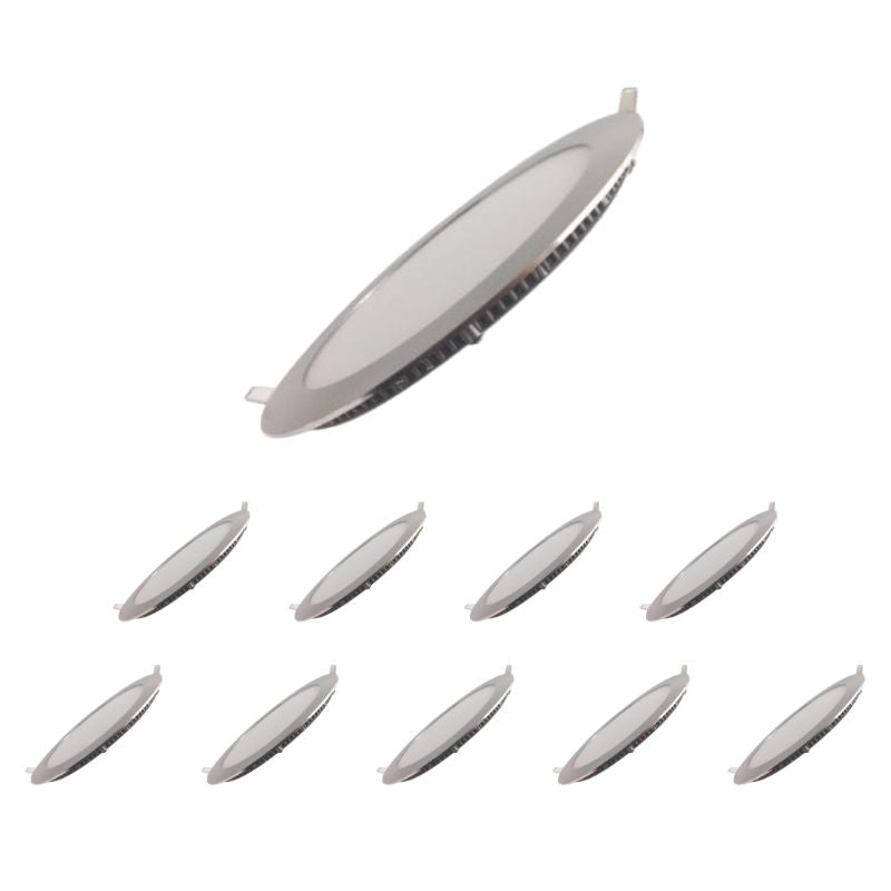 Downlight Dalle LED 18W Extra Plate Ronde ALU