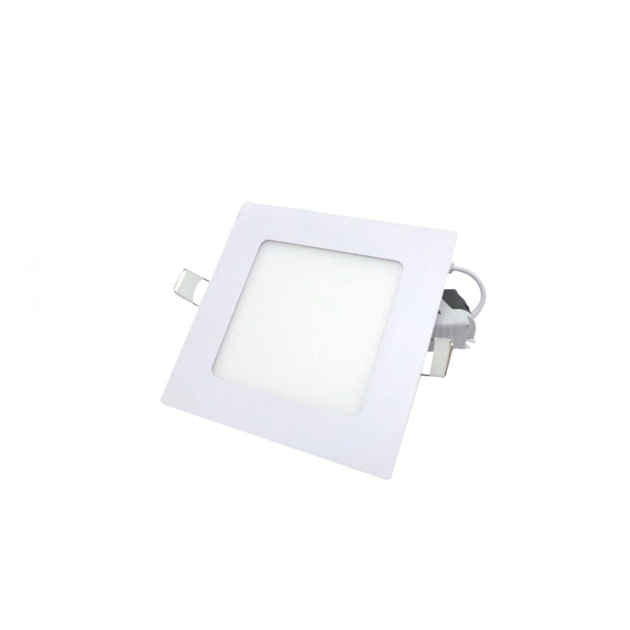 Downlight Dalle LED 6W Extra Plate Carrée BLANC (Pack de 10)
