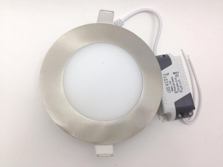 Downlight Dalle LED 6W Extra Plate Ronde (Pack de 10)
