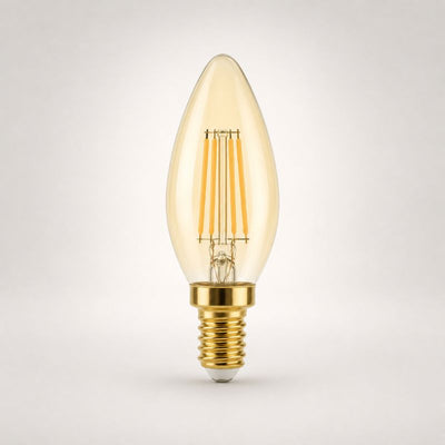Ampoule à filament LED E14 dimmable 4W C37