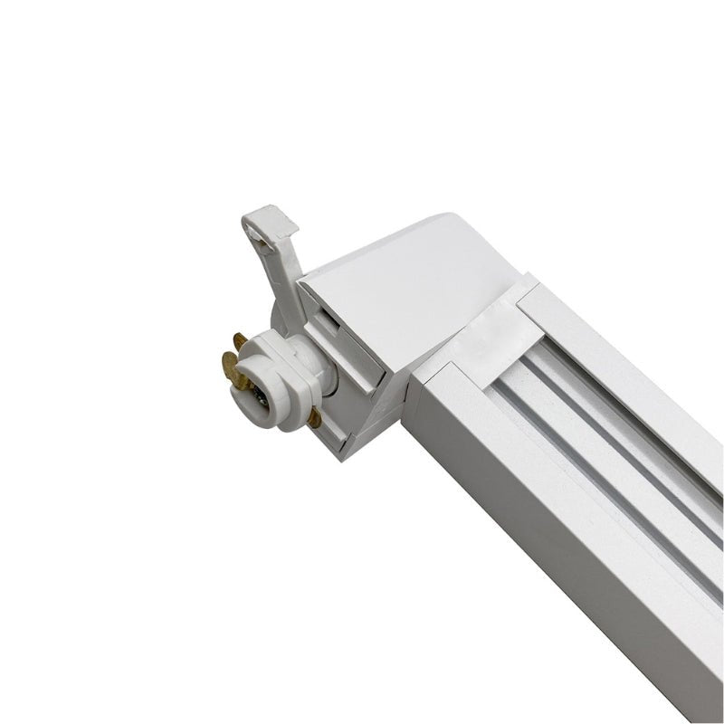 Éclairage sur Rail Linéaire Opaque Monophasé 20W 35cm Blanc