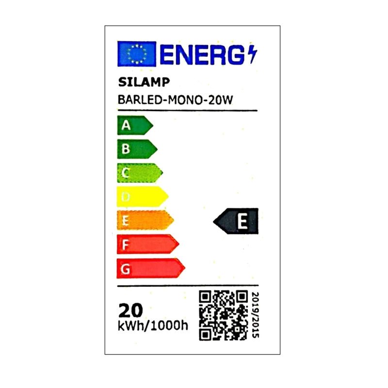 Éclairage sur Rail Linéaire Opaque Monophasé 20W 35cm Blanc