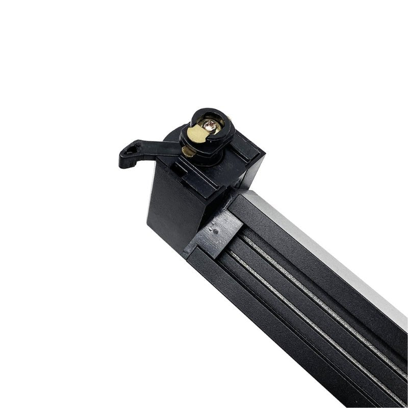 Éclairage sur Rail Linéaire Opaque Monophasé 20W 35cm Noir