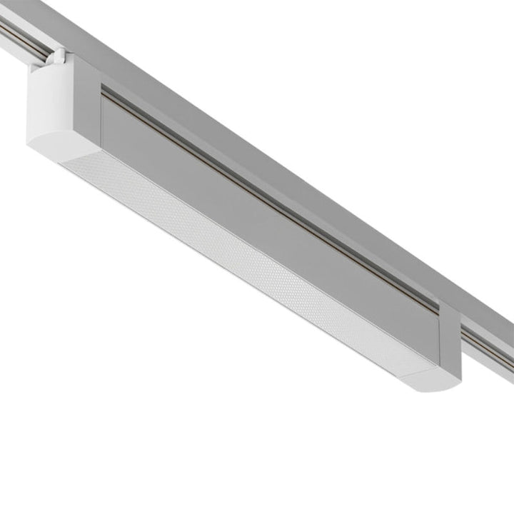 Éclairage sur Rail Linéaire Opaque Monophasé 30W 47cm Blanc
