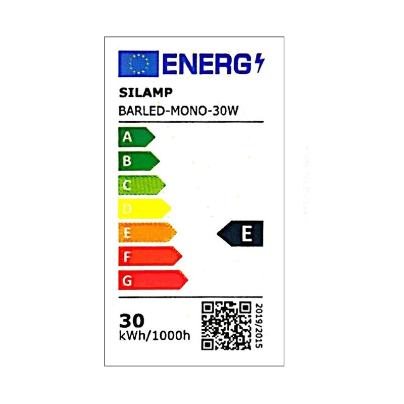 Éclairage sur Rail Linéaire Opaque Monophasé 30W 47cm Noir