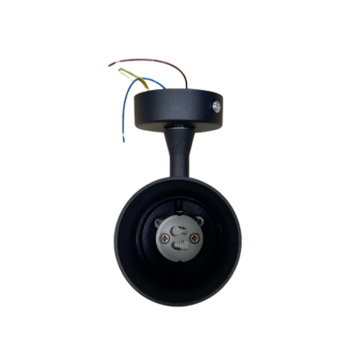 Spot LED en saillie 80° Noir pour ampoule GU10