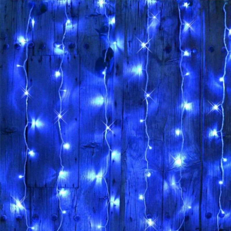 Stalactite curtain garland 180LED IP44 3M with timer