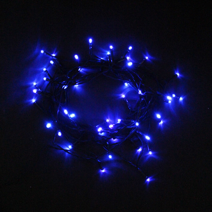 LED solar garland 5m 50led IP44, 8 modes - Green cable