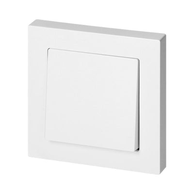 Interrupteur Va-et-Vient Simple Encastré 10A 250V - Blanc