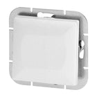 Interrupteur Mural Simple Encastré 10A - Blanc mat