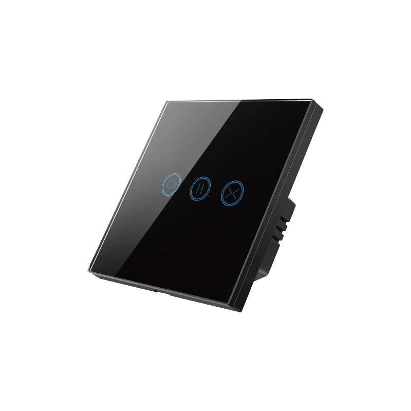 Interrupteur pour Volet Roulant Connecté Wifi Tactile Noir