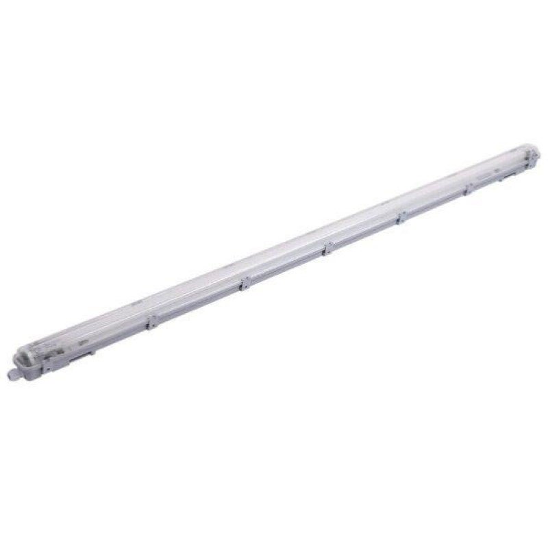 Kit de Réglette LED étanche + 1 Tube Néon LED 150cm T8 22W - Pack de 12