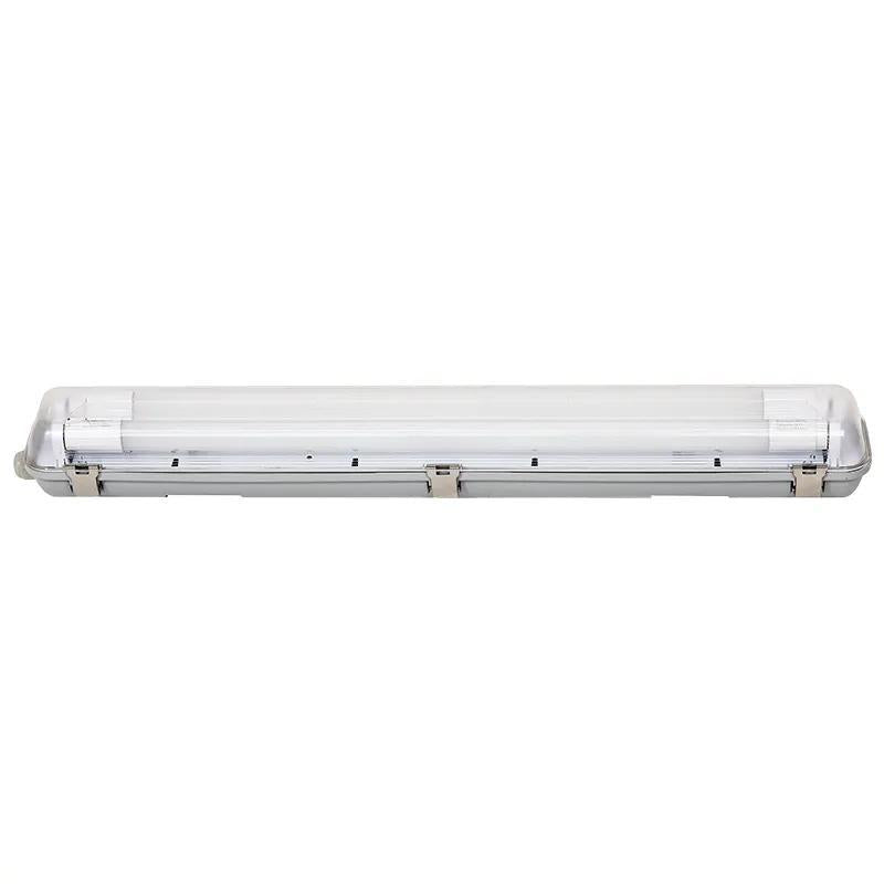 Réglette étanche 120 cm double pour Tube LED T8 IP65 (Boitier vide) (Pack de 6)
