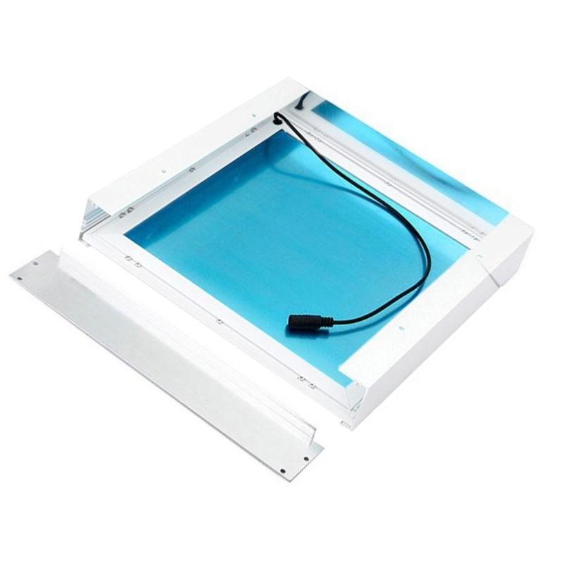 Kit en Saillie pour Dalle LED Slim 30x30 Blanc
