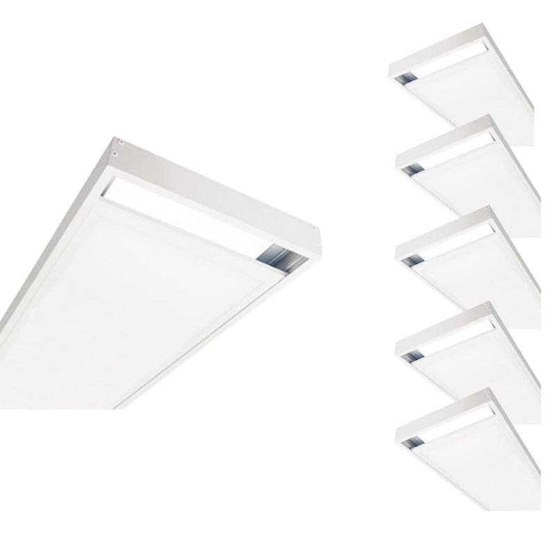 Kit en Saillie pour Dalle LED Slim 120x30 (Pack de 6)