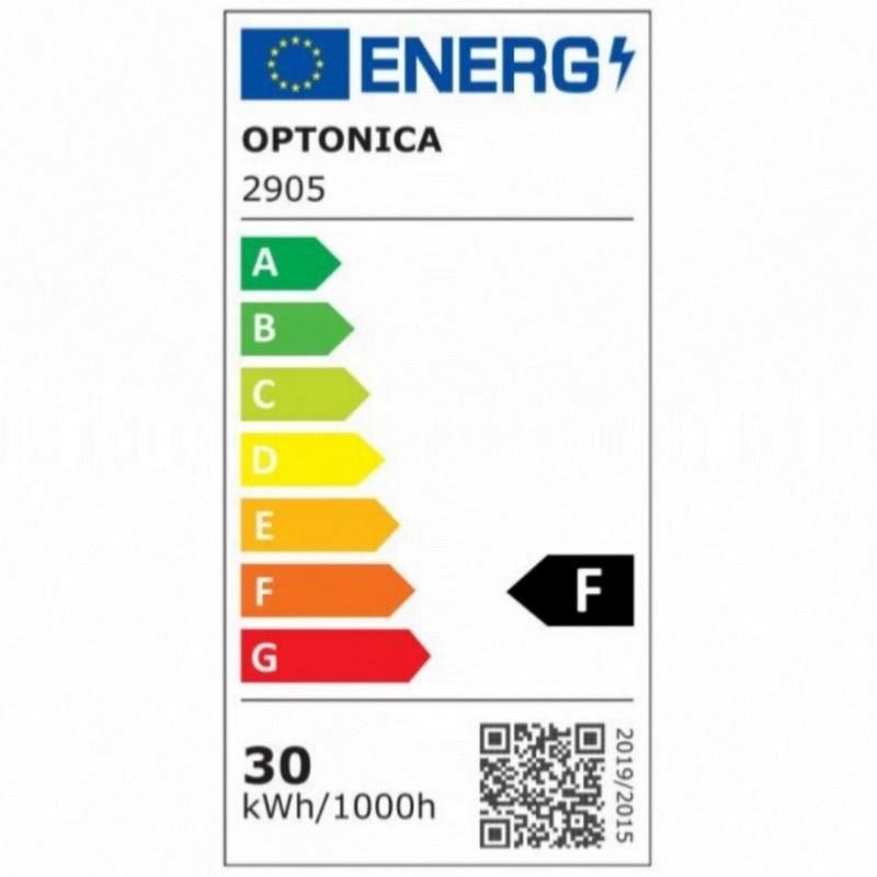 Kit Plafonnier LED 30W 40cm Noir avec Kit de Suspension