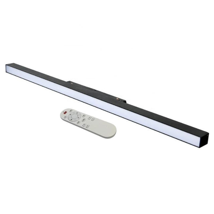LED-Profil-Set auf Magnetschiene, 48 V, 20 W, dimmbar, Schwarz + Fernbedienung