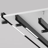 Kit Rail Magnétique en Saillie + Fixations (2 m)