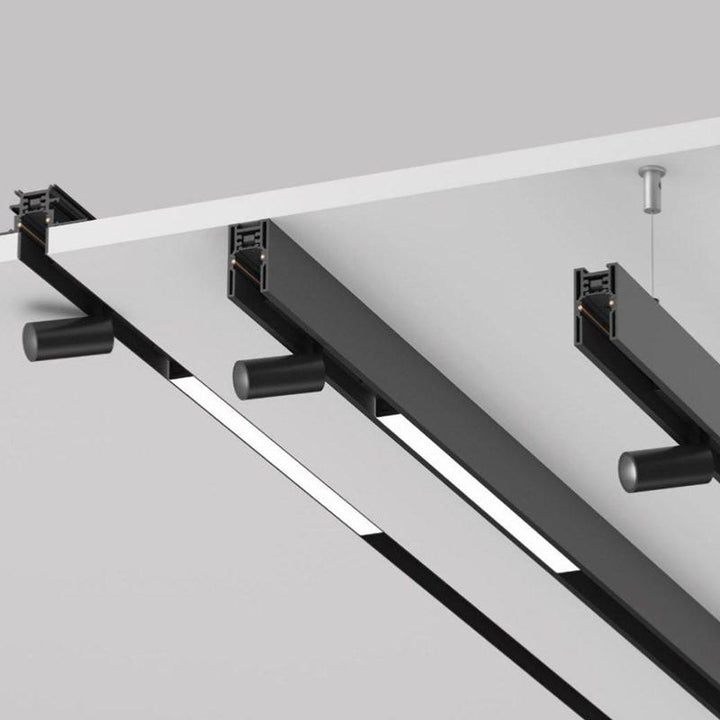 Kit Rail Magnétique en Saillie + Fixations (2 m)