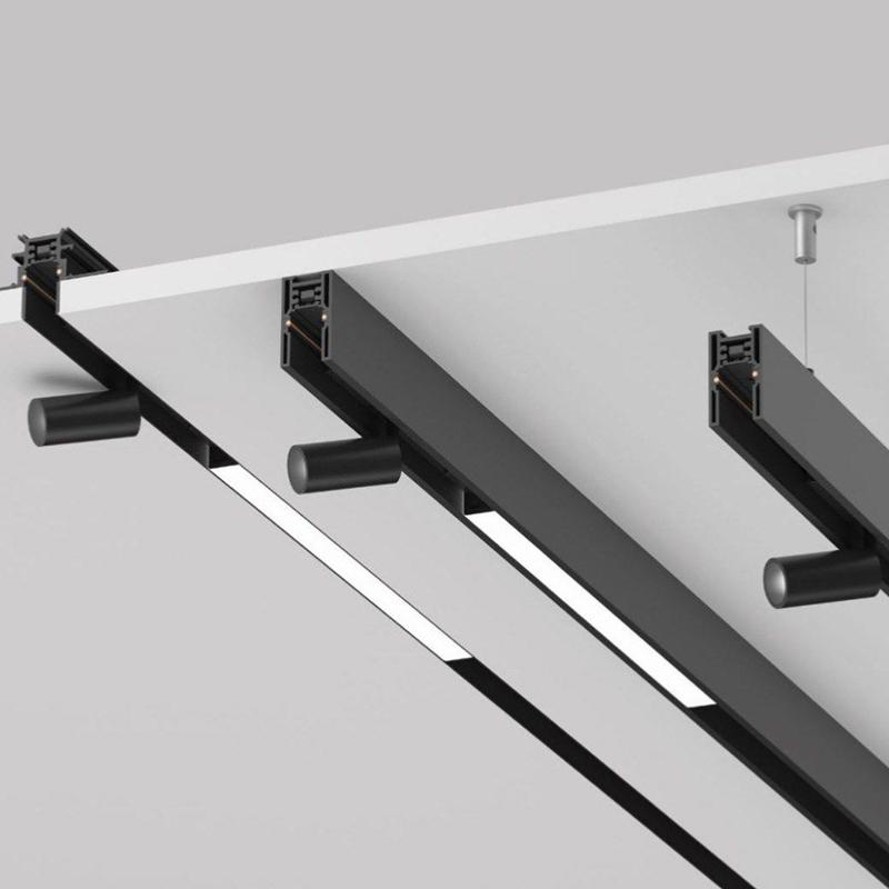 Kit Rail Magnétique en Saillie + Fixations (1 m)