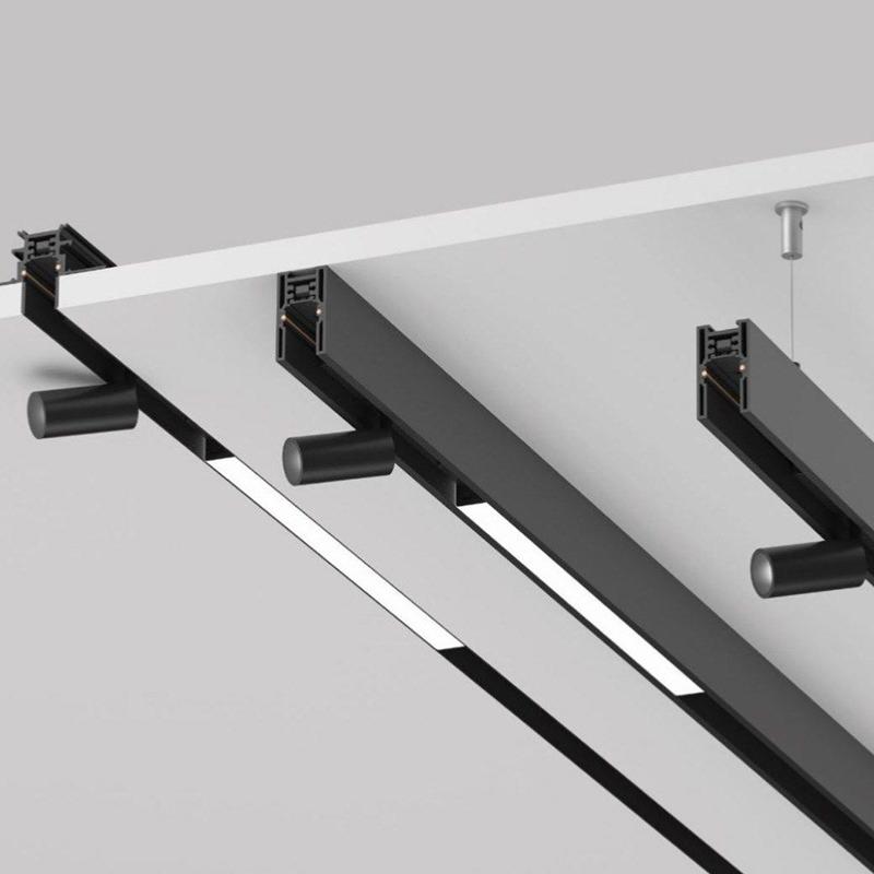 Kit Rail Magnétique en Saillie + Kit de Suspension (1 m)