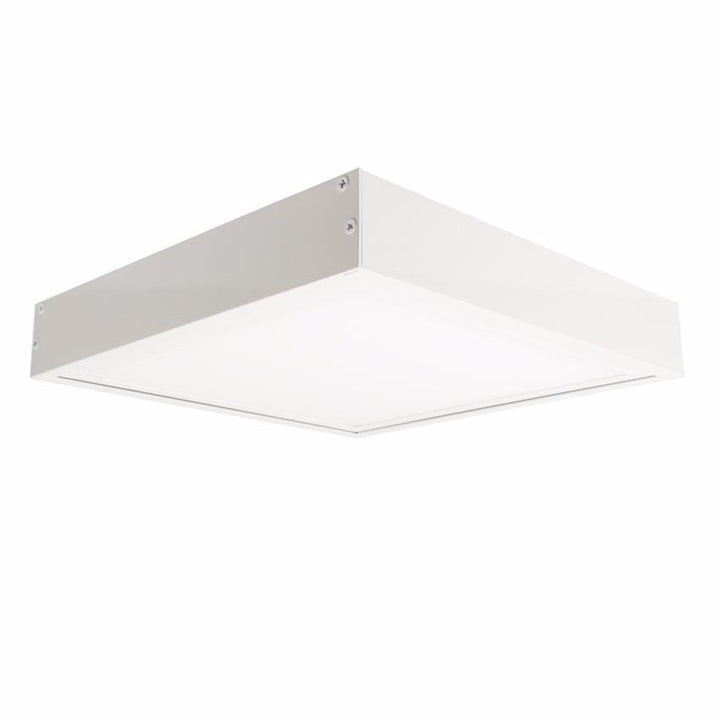 Kit en Saillie pour Dalle LED Slim 60x60 Blanc - Pack de 6