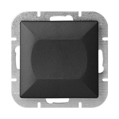 Interrupteur Mural Va-et-Vient Simple Encastré 10A 250V - Noir Mat