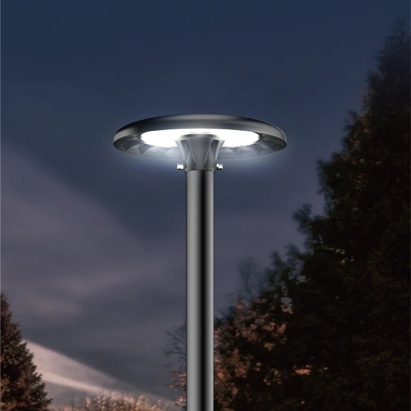 Lampadaire Public LED 80-120W 120lm/W IP65 IK08 Gris CCT - 3000K/4000K/6000K