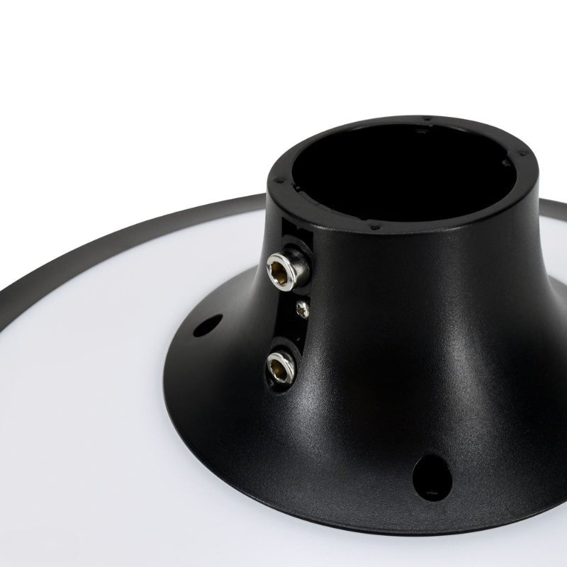 Lampadaire Public Solaire 20W IP65 CCT Noir - 3000K/4000K