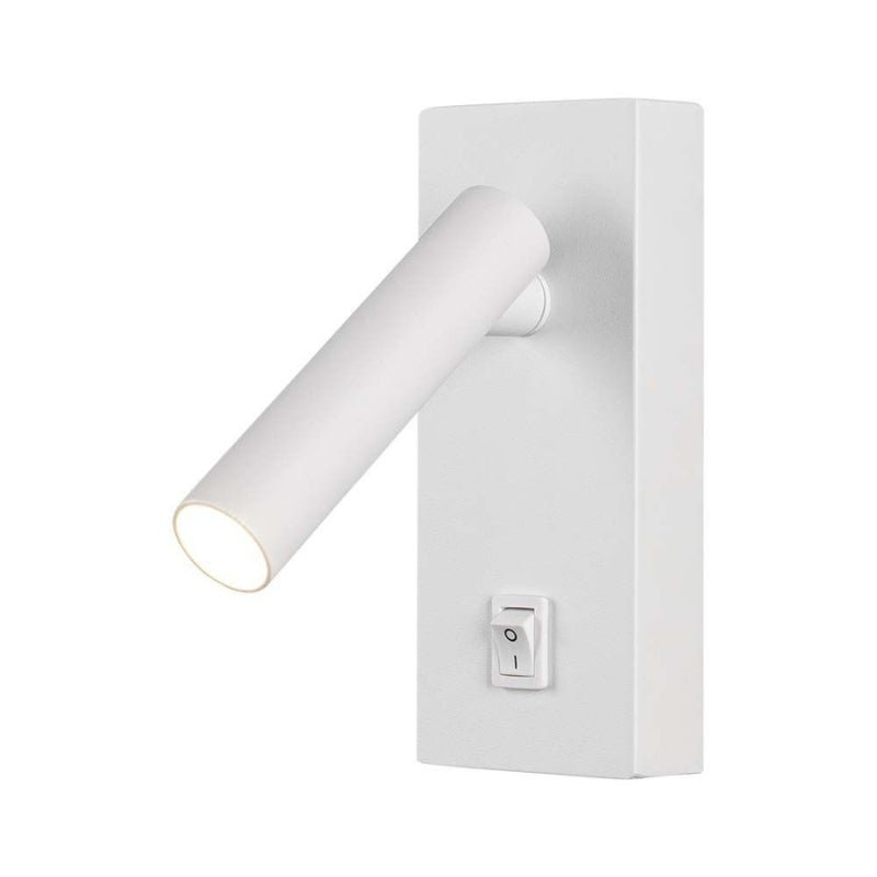 Lampe Murale 2W avec Interrupteur Blanc