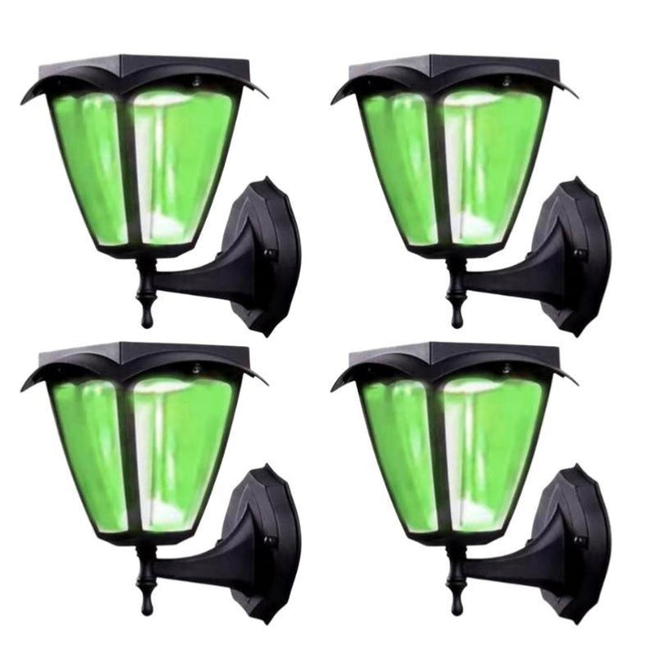 Lanterne Solaire Connectée Murale RGBW IP54 (Pack de 4)