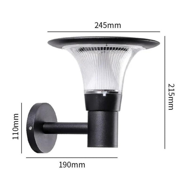 Lanterne Solaire Connectée Murale UFO RGBW IP65 (Pack de 4)