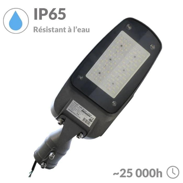 Luminaire LED Urbain 100W 160lm/W IP66 220V avec Détecteur de Lumière