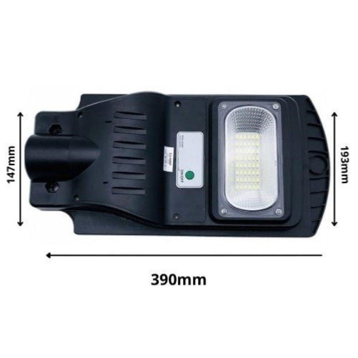 Luminaire LED urbain solaire 10W IP65 (Barre métallique incluse)