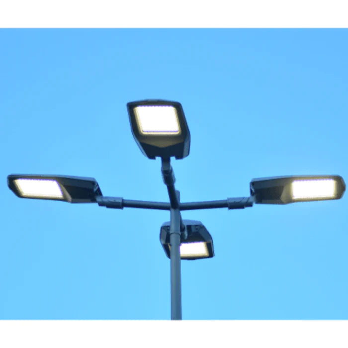 30W IP65 stads-LED-licht op zonne-energie (inclusief metalen staaf)