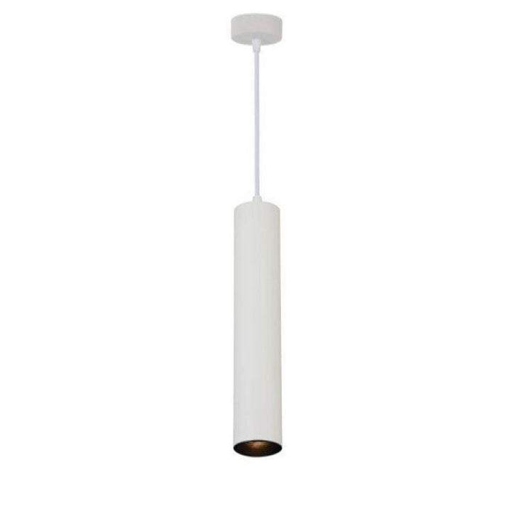 Luminaire Suspendu GU10 IP20 30cm Blanc