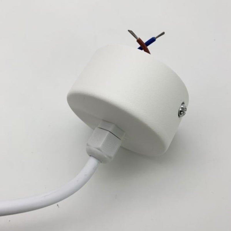 Luminaire Suspendu GU10 IP20 30cm Blanc