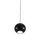 Round Pendant Luminaire for 48V Magnetic Rail 10W Black